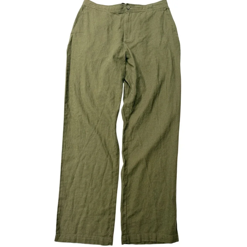 Islander Sage Green Casual Trousers Size Large‎